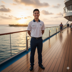 tripulante de un crucero